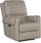 Hooker Furniture SS718-PHZ1 Somers 34"W Metal Framed Leather Dark Taupe New. Price: $2719.00.