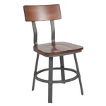Flash Furniture XU-DG-60582-GG Flint Restaurant Dining Chair Walnut Wood New. Price: $75.00.