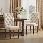 Malol Upholstered Tufted Dining Room Chairs Set Of 2, Parsons Kitchen ... Open. Price: $137.21.