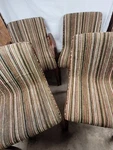 Vintage Knoll Internationial 4 Chair Set Green 1971 Bill Stephens Bentwood Used. Price: $285.00.