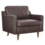 Modway Furniture Impart Genuine Leather Armchair, Brown EEI-5555-BRN New. Price: $544.99.