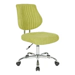 Osp Home Furnishings Sunnydale Adjustable Plush Office Chair With Chrome Base... New. Price: $115.99.