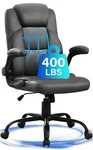 Big And Tall Office Chair 400LBS Wide Seat Ergonomic Computer Heavy Duty New. Price: $93.73.