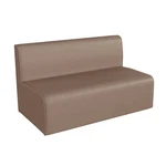 Hercules Modular Soft Seating Sofa 2 Seater MK-KE15709-GG Neutral Vinyl New. Price: $79.98.