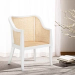 Safavieh Maika Dining Chair White / Natural New. Price: $342.99.