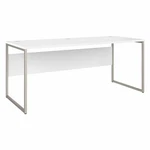 Hybrid 72W X 30D Computer Table Desk White - Engineered Wood New. Price: $347.97.