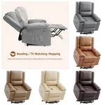Pu Leather Power Lift Recliner Chair Heat & MASSAGE,400LBS Electric New. Price: $298.02.