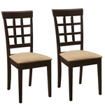 Coaster Boat Cabin Dining Chairs 100772 Cappuccino Tan (pair) New. Price: $113.80.