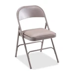 Lorell LLR62501 Steel Folding Chair Beige 19.4"X18.3" New. Price: $151.76.