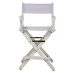 Casual Home 24" Director's Chair White Frame With Canvas Counter Height New. Price: $80.10.