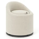 Giantex Swivel Accent Chair With Storage 360 Upholstered Vanity Velvet Ot New. Price: $212.63.