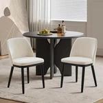 Garvee 2-PACK Ergonomic Upholstered Dining Chair, Modern Wood Frame, 250 Lb Load New. Price: $101.73.