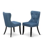 East West Furniture Set Of 2 Mid Century Dining Chairs- Dinner Chairs... New. Price: $216.36.