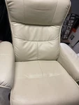 Benchmaster Recliner With Ottoman Used. Price: $450.00.