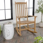 Jonathan Y RCK300 Seagrove Slat-back 350-LB Support Acacia Outdoor Rocking Chair New. Price: $155.99.