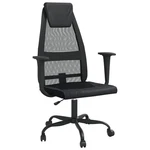 Office Chair Rolling Computer Desk Mesh Fabric And Faux Leather Vidaxl New. Price: $83.99.