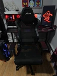 Dxracer Mesh Computer Gaming Chair Black Adjustable Ergonomic Used. Price: $220.00.