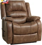 Design By Ashley Yandel Faux Leather Electric Power Lift Recliner For Elderly Br New. Price: $1064.13.