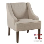 Home Decor Upholstered Swoop Arm Accent Chairs For Living New. Price: $223.72.