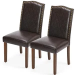 Dumos Upholstered Dining Chairs Set Of 2 Pu Leather Room Kitchen Chair... New. Price: $142.12.