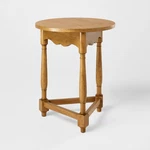 Scalloped Accent Table Light Oak - Threshold Designed With Studio Mcgee Open. Price: $78.19.