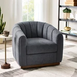 Lillian Charcoal Boucle Accent Swivel Chair By Better Homes & Gardens Brand. Price: $351.79.