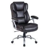 Executive Office Chair Leather Ergonomic Computer Desk With Padded Seat An New. Price: $197.48.