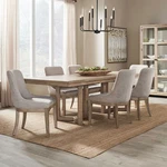 Liberty Furniture Proximity Place Opt 7 Piece Double Pedestal Table Set - Brown New. Price: $3464.30.