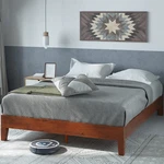 Zinus Wen Deluxe Platform Bed Frame Solid Foundation Wooden Slat Support New. Price: $258.49.