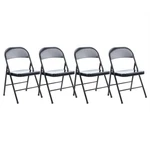 Alera Armless Steel Folding 19.02 X 38.5 8.27 Inches, Black New. Price: $86.99.