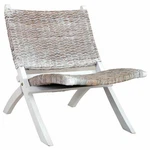 Chair Accent Camping Natural Kubu Rattan And Solid Wood Mahogany Vidaxl New. Price: $174.99.