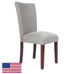 Homepop Parsons Classic Upholstered Accent Dining Chair Single Pack Light Grey New. Price: $169.56.