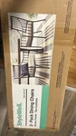 Stylewell. 2-PACK Dining Chairs Brown Finish Tan Cushions New. Price: $155.00.