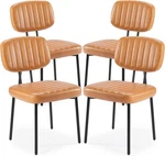 Dining Chairs Set Of 4, Upholstered Mid Century Modern Kitchen Room New. Price: $216.99.
