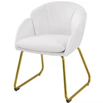 Yaheetech Velvet Armchair Accent With Metal Legs For Living Open. Price: $83.00.