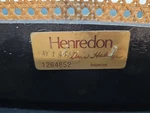 1 Vintage Henredon Scene 3 Oriental Black Lacquer Asian Horseshoe Chair - Single Used. Price: $200.00.