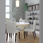 Skyline Furniture Velvet Parsons Dining Chair Gray: Elegant Upholstered Room New. Price: $111.99.