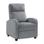 Lexicon Maye Corduroy Push Back Reclining Chair Dark Gray New. Price: $221.03.