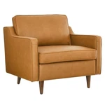 Modway Furniture Impart Genuine Leather Armchair, EEI-5555-TAN New. Price: $504.99.
