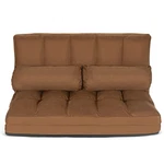 Giantex Folding Floor Couch Sofa 6-POSITION Adjustable Flip Chair W/ 2 Pillows New. Price: $139.99.