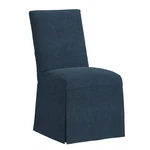 Skyline Furniture James Slipcover Armless Dining Chair Zuma Navy: Modern New. Price: $227.99.
