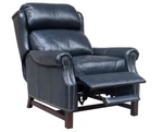 Barcalounger Thornfield 7-3164 Manual Recliner Chair Shoreham Blue Leather New. Price: $1299.00.
