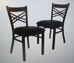 Flash Furniture Hercules Series "x" Back, Metal Restaurant Chairs, Set Of 2 Open. Price: $129.99.