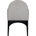 Meridian Furniture Waldorf Grey Chenille Fabric Dining Arm Chair New. Price: $398.46.