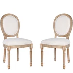Dining Chairs Set Of 2 Fabric Solid Wood Legs&frame Kitchen Bedroom New. Price: $491.99.
