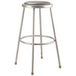 National Public Seating 6430 Round Stool,welded Tube LEG,GRAY,30"H 8CV72 New. Price: $112.95.