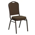 Flash Furniture Hercules Crown Back Banquet Stacking Chair Brown New. Price: $118.97.