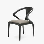 Modrest Campbell Mid-century Modern Grey & Black Ash Dining Chair New. Price: $371.49.