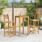 Vidaxl Wooden Bar Stools With Backrest And Footrest Set Of 2, Brown - 16.5 New. Price: $168.99.