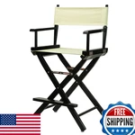 Casual Home 24 Directors Chair Black Frame-with Wheat Canvas Counter Height New. Price: $126.22.